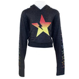 Long Sleeve Brushed Crop Top - Denny's