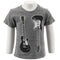 Short Sleeve Tee with Guitar - Denny's