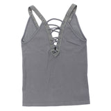 Reversible Grommet Criss Cross Tank - Denny's