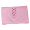 Ribbed Bandeau Criss Cross Bralet - Denny's