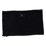 Ribbed Bandeau Criss Cross Bralet - Denny's