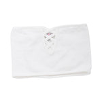 Ribbed Bandeau Criss Cross Bralet - Denny's