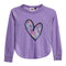 Grafitti Hearts Raglan Tee - Denny's