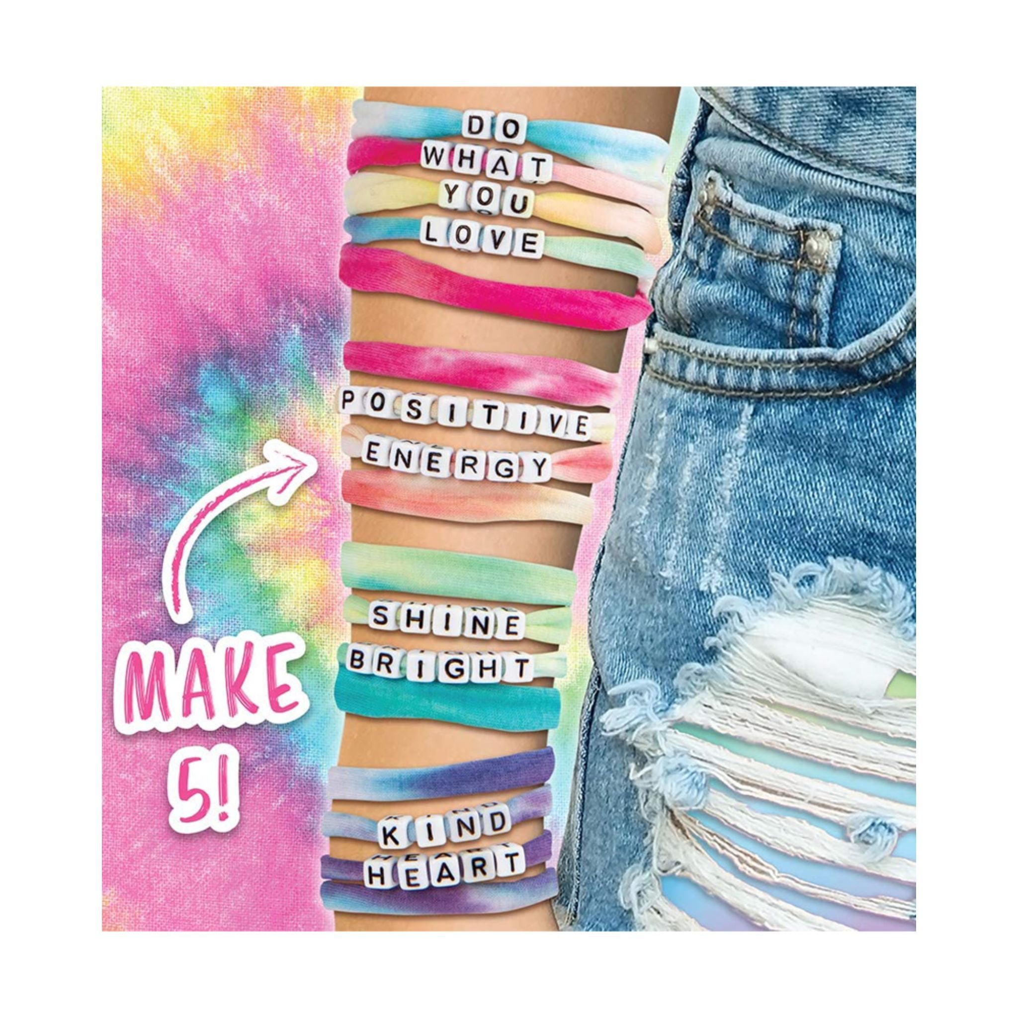 Tie Dye Bracelet Kit - Denny's