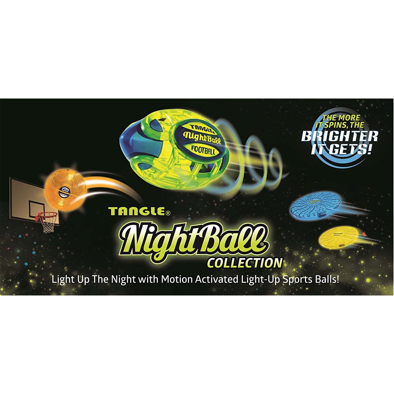 Nightball Light Up Basketball - Denny's
