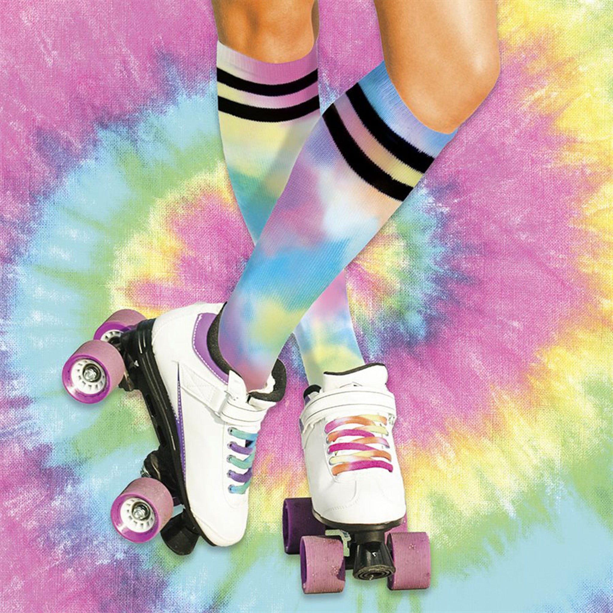 Tie Dye Socks and Laces - Denny's