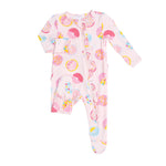 Donuts Zipper Footie - Denny's