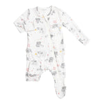 Pink Elephant Ruffle Footie - Denny's