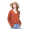 Cozy Knit V-NeckSweater - Denny's