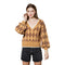 V-Neck Argyle Sweater - Denny's