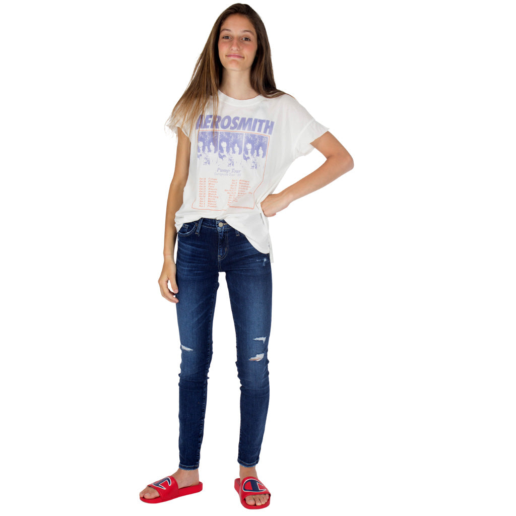Aerosmith Pump Tour Short Sleeve Tissue Tee - Denny's
