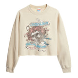 Grateful Dead Flea Market Crop Sweatshirt - Denny's