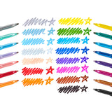 Rainbow Sparkle Glitter Markers - Denny's
