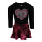 Long Sleeve Swing Dress with Heart - Denny's