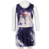 Tank Swing Dress With Rainbow Lips - Denny's