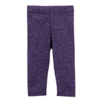 Purple & Black Heather Legging - Denny's