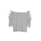3/4 Crop Criss Cross Sleeve Top - Denny's