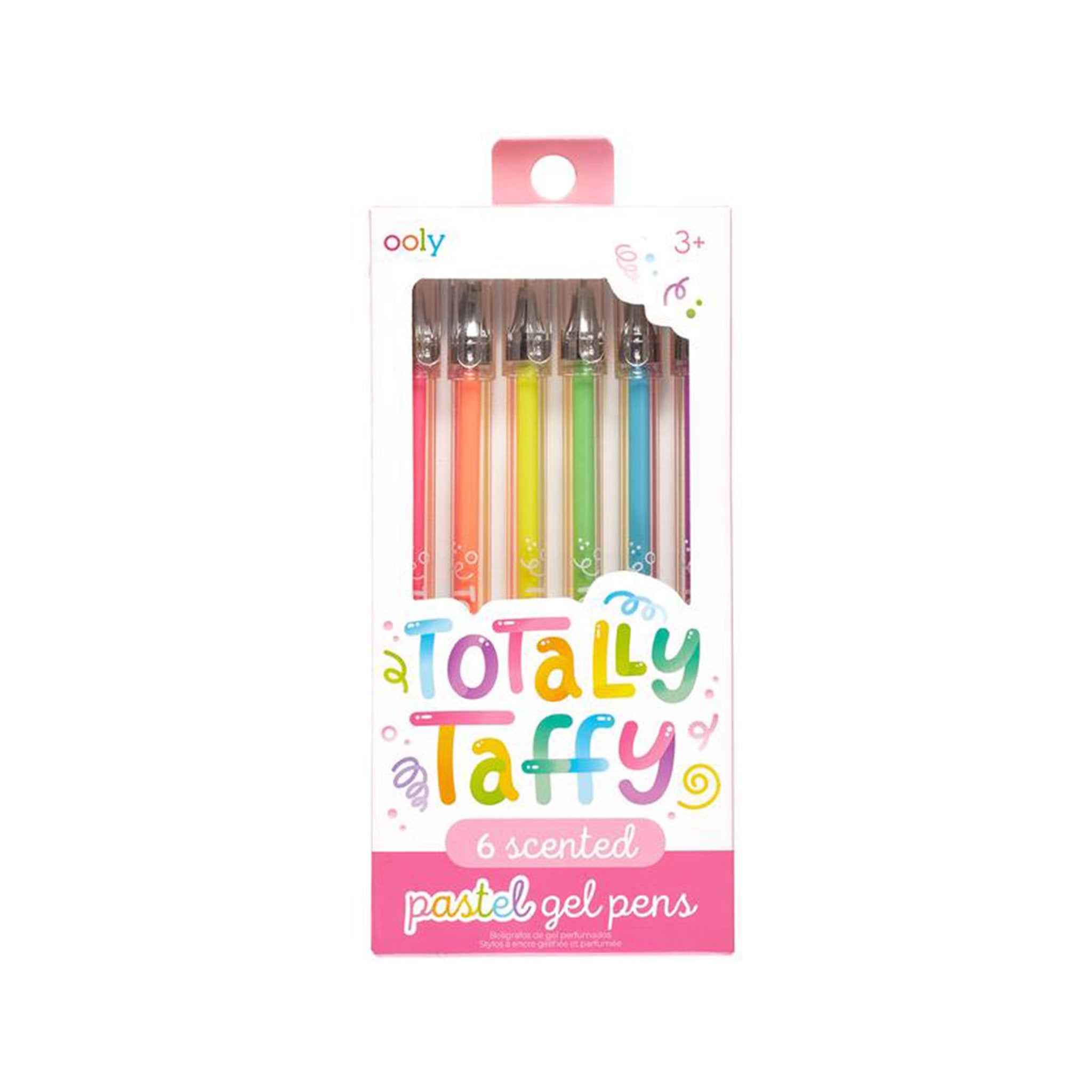 Set of 6 Total Taffy Scented Gel Pens - Denny's