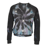 Silver Stars Hurricane Tie Dye Sweatshirt - Denny's