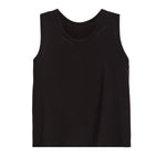 Pink Back Detail Black Tank - Denny's