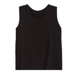 Pink Back Detail Black Tank - Denny's