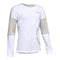 Long Sleeve Sports Style Color Block Crew - Denny's