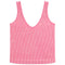 Mineral Wash Ribbed Vneck Tank - Denny's