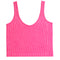 Mineral Wash Ribbed Vneck Tank - Denny's