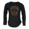 Long Sleeve Top with Gold Skull Round Bottom - Denny's