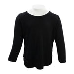 Long Sleeve Side Slit Tee - Denny's