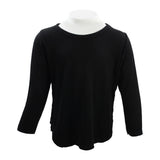 Long Sleeve Side Slit Tee - Denny's