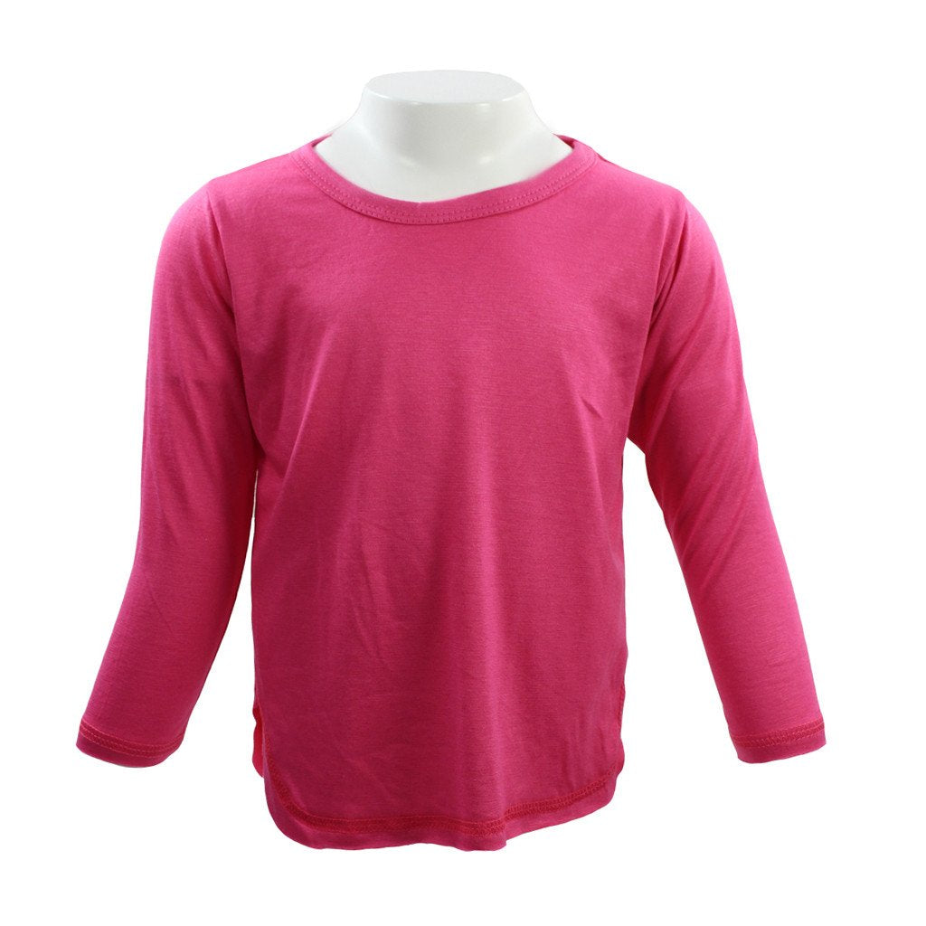 Long Sleeve Side Slit Tee - Denny's