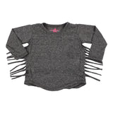 Long Sleeve Fringe Tee - Denny's