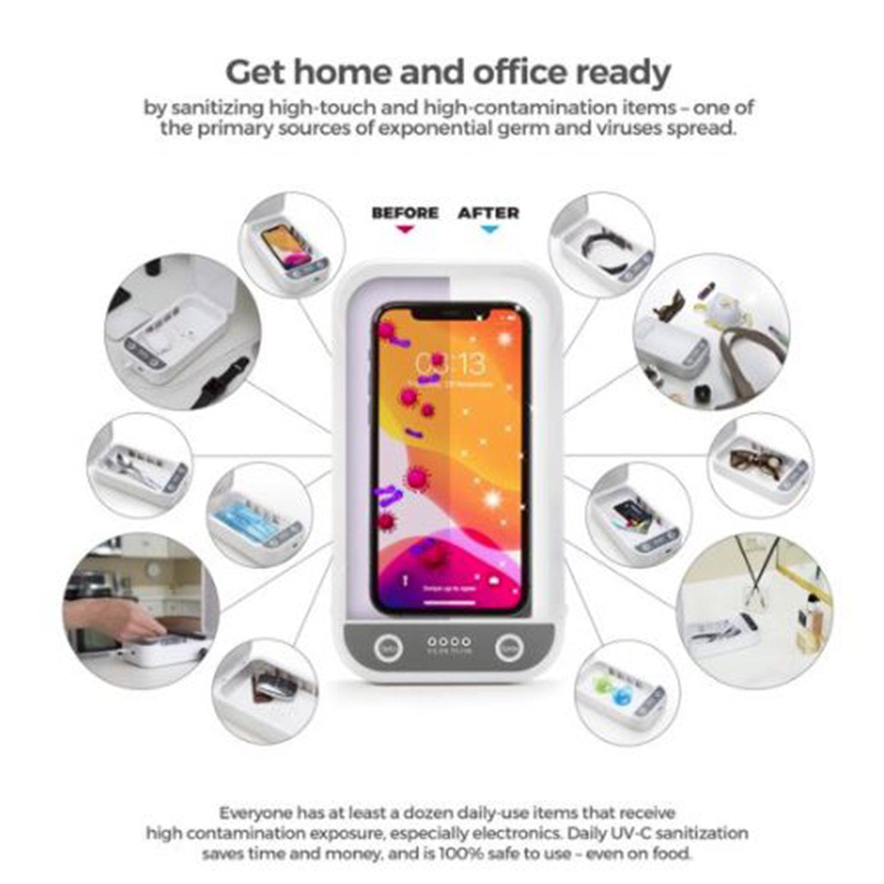 Portable UV Sanitizer Box - Denny's
