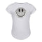 Silver Glitter Smiley Top - Denny's