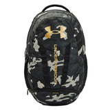 UA Hustle 5.0 Black & Gold Metallic Camo Backpack - Denny's