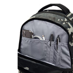UA Hustle 5.0 Black & Gold Metallic Camo Backpack - Denny's