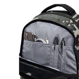 UA Hustle 5.0 Black & Gold Metallic Camo Backpack - Denny's