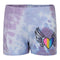 Heart Wings Mulberry Tie Dye Short - Denny's