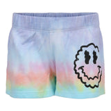 Squiggle Smiley Angie Tie Dye Short - Denny's