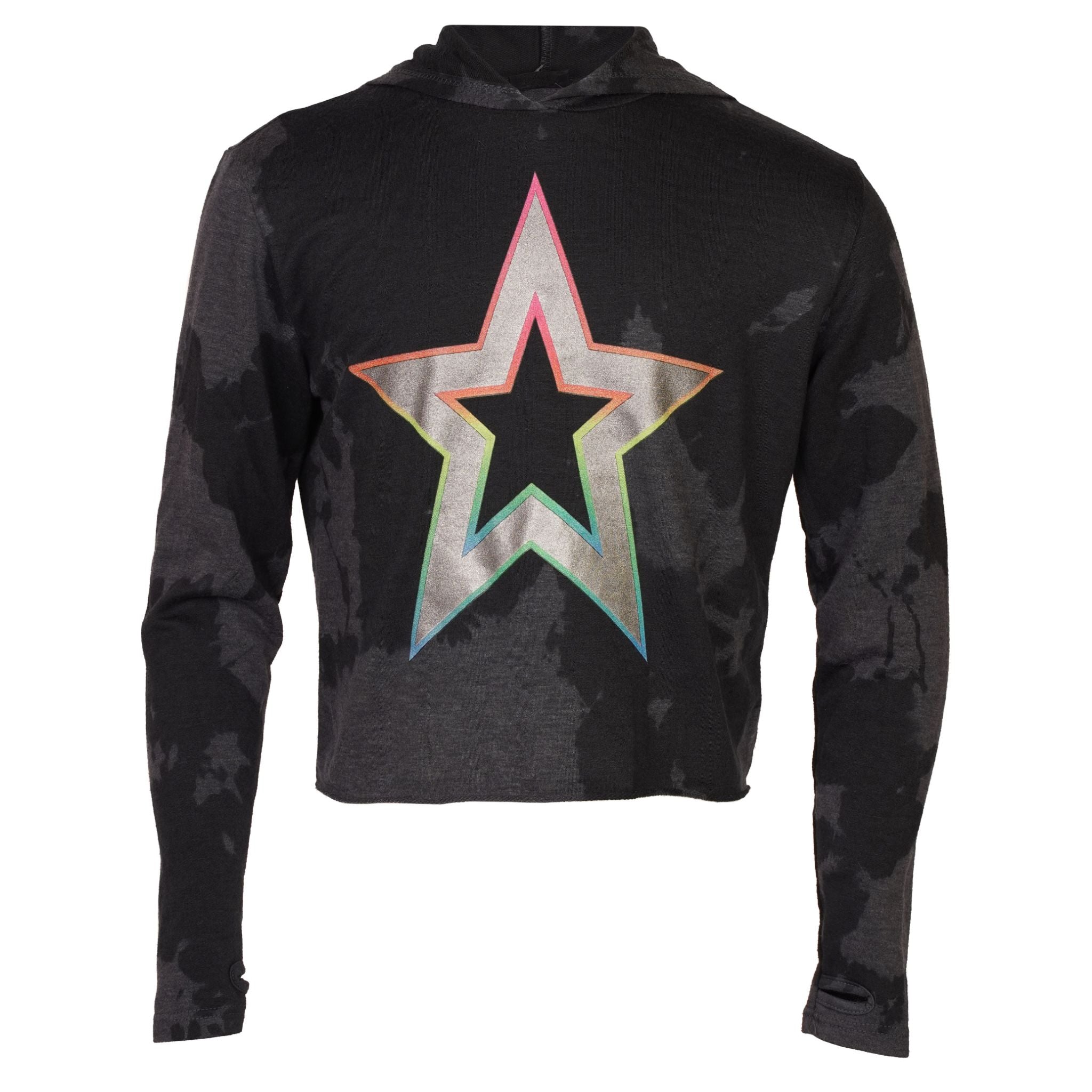 Bleach Tie Dye Star Sweatshirt - Denny's