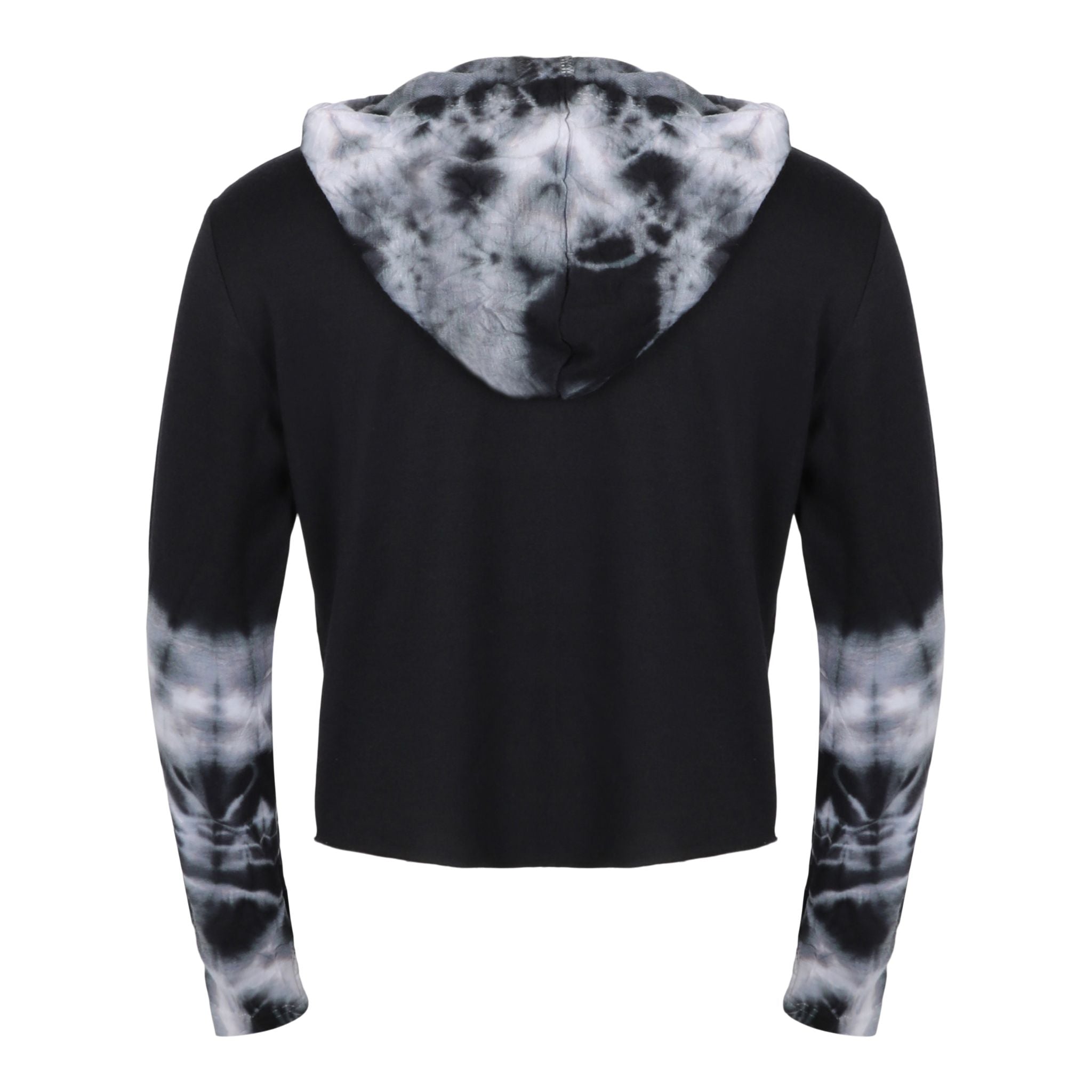 Mixed Icons Tie Dye Hood Sweatshirt - Denny's