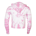 Mini Skulls Tie Dye Swirl Crop Sweatshirt - Denny's