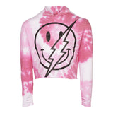 Smiley & Bolt Tie Dye Hoodie - Denny's