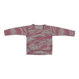 Pink & Grey Camo Kangaroo Camo Sweatshirt - Denny's