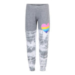 Ombre Heart Tie Dye Push Up Pant - Denny's