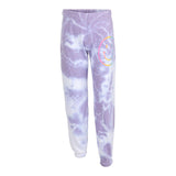 Push Up Sweatpant with Ombre Stitched Smiley - Denny's
