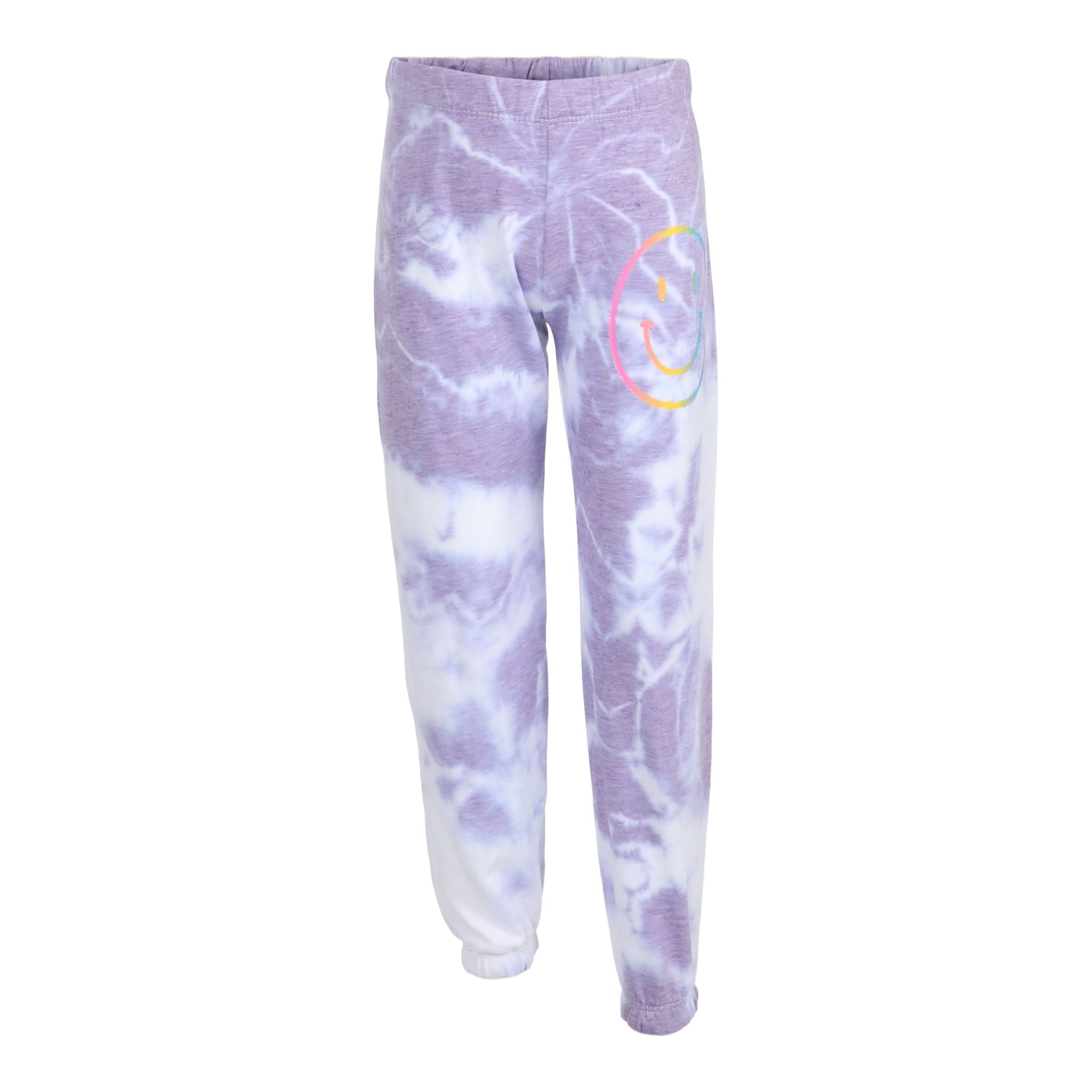 Push Up Sweatpant with Ombre Stitched Smiley - Denny's