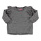 L/S Triple Ruffle Shoulder Top - Denny's