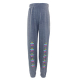 Push Up Pant Rainbow Star Down Leg - Denny's